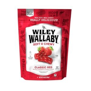 wiley wallaby australian style red licorice pack