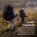 Osprey Aether Plus 100L Men's Backpack, Black, L/XL - Image 5