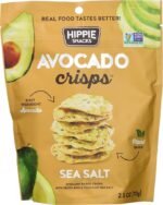 hippie snacks crisps avocado sea salt pack
