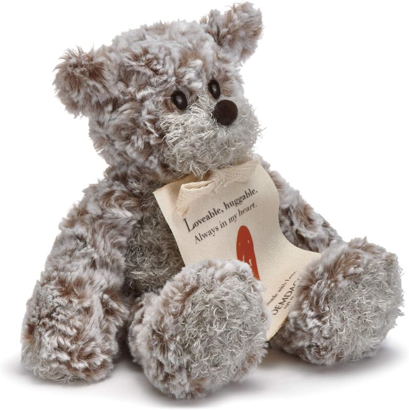 demdaco loveable huggable bear stuffed animal