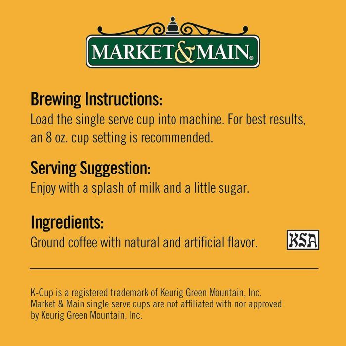 market & main one cup salted caranel pack