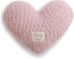 demdaco pink heart throw pillow 11 x 10
