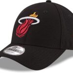 New Era Miami Heat NBA League, Black, Adjustable
