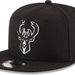 New Era NBA Milwaukee Bucks Men's Snapback, One Size
