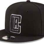 New Era NBA Los Angeles Clippers  Cap, Black, One Size