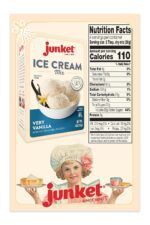 junket ice cream mix very vanilla