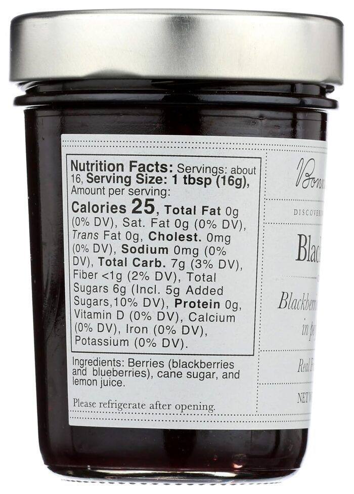 bonnie's jams black & blue jam