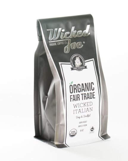 Wicked Joe Wicked Italian Dark Roast Whole Bean, 6 Oz