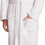 Barefoot Dreams Cozychic Adult Robe, He Stone-White, 2