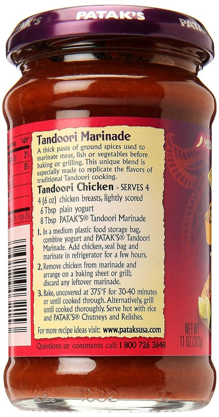 pataks tandoori paste mild