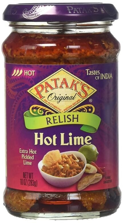 pataks hot lime relish extra hot