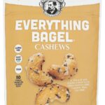 Pear's Snacks Everything Bagel Cashews, 4 Oz