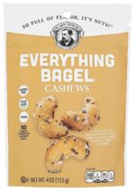 Pear's Snacks Everything Bagel Cashews, 4 Oz