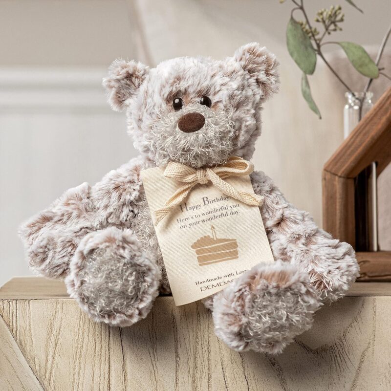 demdaco happy birthday childrens bear stuffed animal