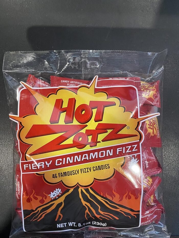 hot zotz fiery cinnamon flavored candy