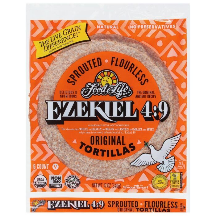 FOOD FOR LIFE Organic Whole Grain Tortillas, 12 Oz - Image 1