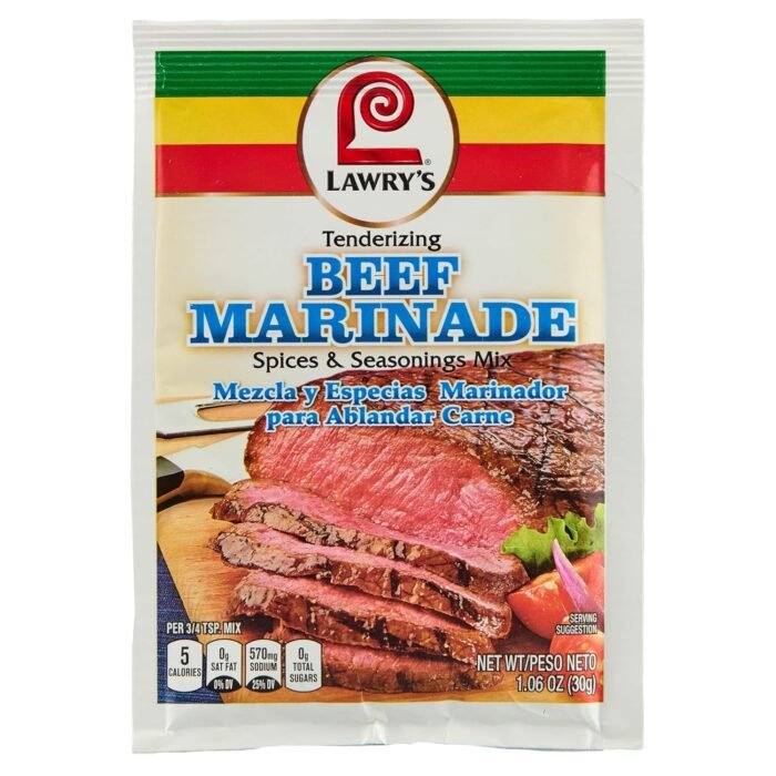 lawry tenderizing beef marinade mix pack