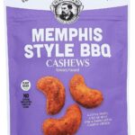 Pear's Snacks Memphis Style BBQ Cashews, 4 Oz
