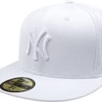New Era Men's Snapback,  New York Yankees White, 7 3/8