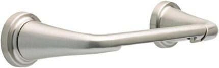 delta faucet larkin bath pivoting toilet paper holder
