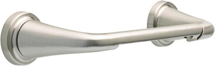 delta faucet larkin bath pivoting toilet paper holder