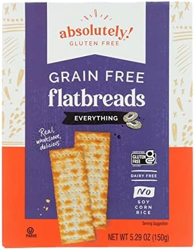 Absolutely Gluten Free Everything Flatbreads, 5.29 Oz