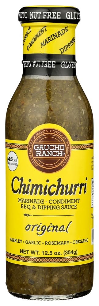 Gaucho Ranch Chimichurri BBQ & Dipping Sauce, 12.5 Oz