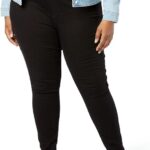 levi strauss signature pull on skinny jean noir 14