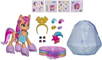 My Little Pony Crystal Adventure Sunny Starscout, 3"