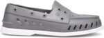 sperry mens authentic float boat shoe grey white 11