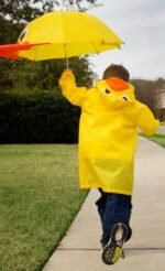 cloudnine childrens duck umbrella yellow full size