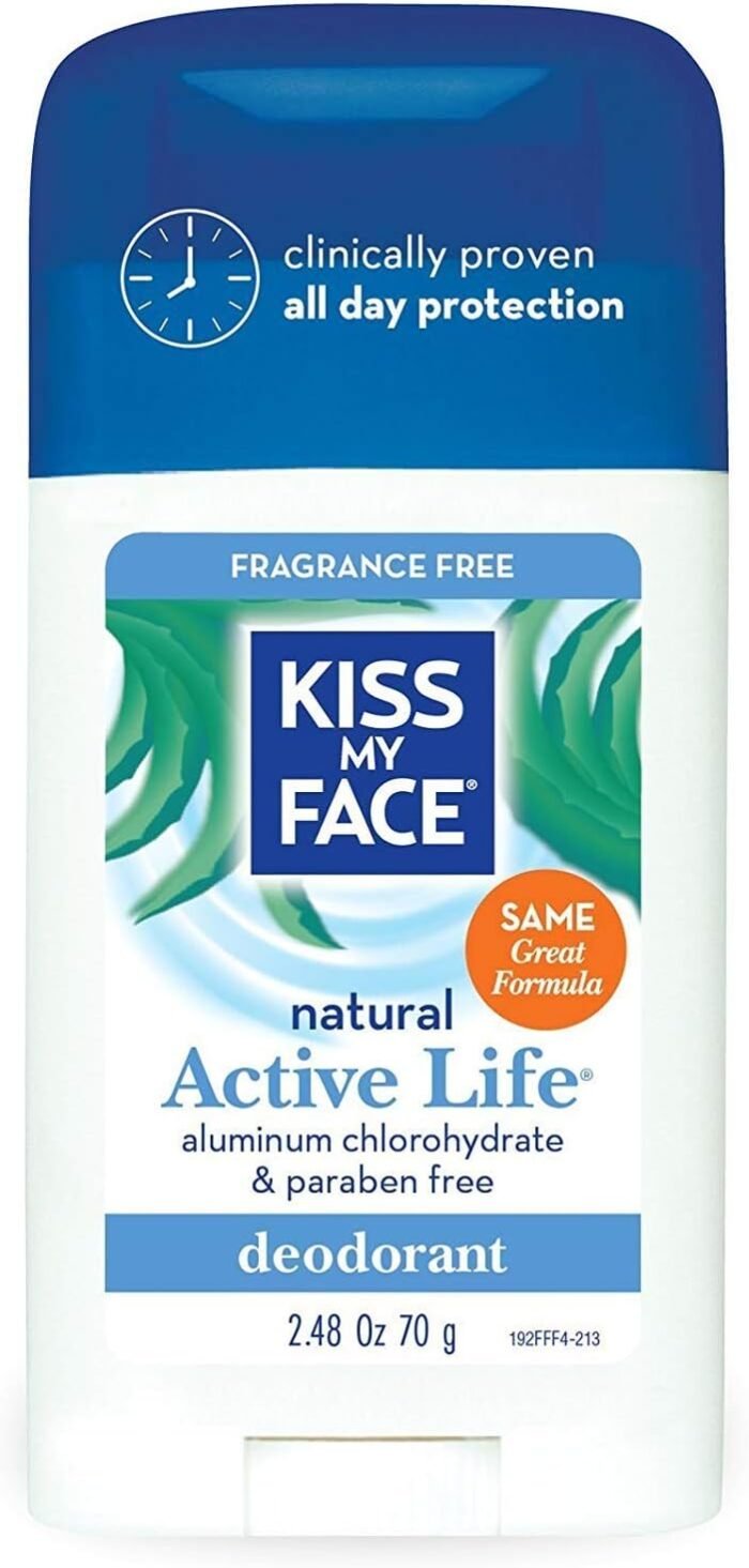 kiss my face natural active life deodorant