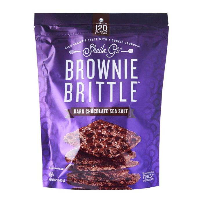 Brownie Brittle Dark Chocolate Sea Salt, 5 Oz - Image 1