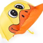 cloudnine childrens duck umbrella yellow full size