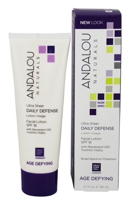 andalou naturals daily defense with spf 18