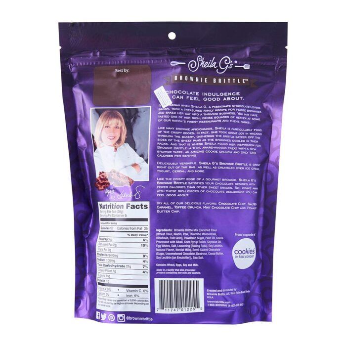Brownie Brittle Dark Chocolate Sea Salt, 5 Oz - Image 5