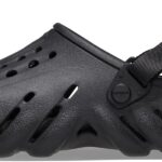 Crocs Unisex-Adult Echo Clog, Black, W6/M4