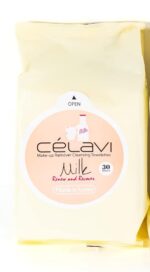 celavi makeup remover cleansing towelettes milk 30 ct