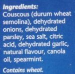 casbah authentic grains tabouli wheat salad mix 170g