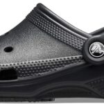 Crocs Unisex Adult Classic Clog, Black, W9/M7