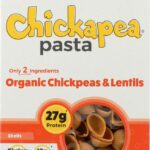 chickapea pasta organic chickpea and lentils shells 8 oz pack