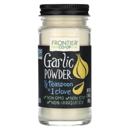 Frontier Garlic Powder, 2.4 Oz