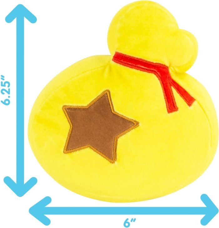 tomy animal crossing bell bag junior plush toy 6 in