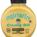 Inglehoffer Dill Mustard with Lemon & Capers 9.75 Oz