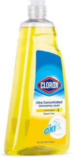 clorox ultra concentrated dishwashing lemon 26 fi oz