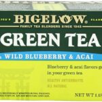 Bigelow Green Tea, Wild Blueberry & Acai, 20 Ct 1.18 Oz