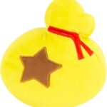 tomy animal crossing bell bag junior plush toy 6 in