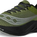 Saucony Men's Endorphin Pro 4, Olivine/Black, 11