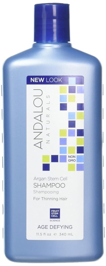 Andalou Naturals Argan Stem Cell Shampoo, 11.5 Fl Oz