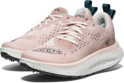 KEEN Women's WK400 PB Walking Shoes, Fawn, 9.5